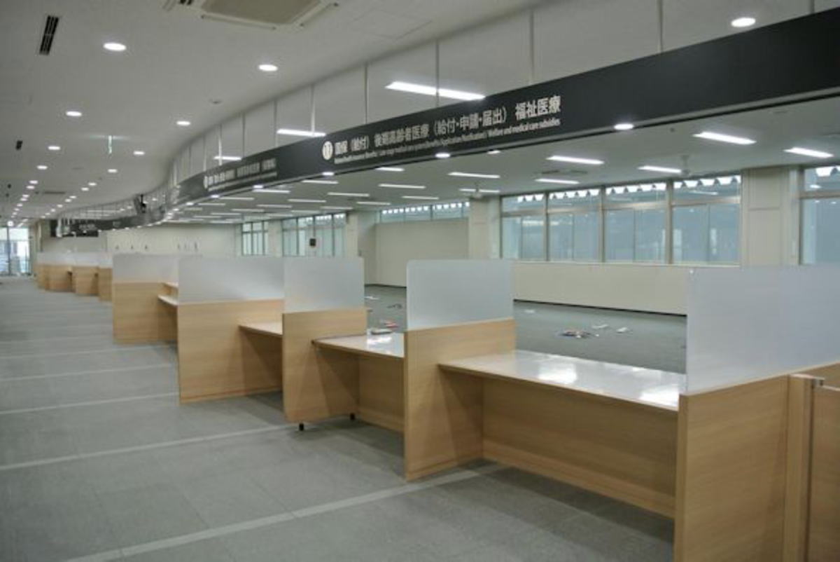 三田市本庁舎家具工事